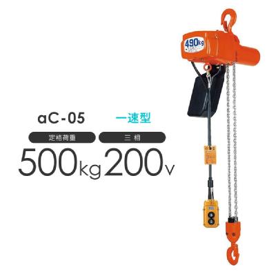 ۈ At@  C-05 500kg Wg3.0m ꑬ^ O200Vp AC-00530