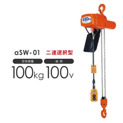 ۈ At@  SW-01 100kg Wg3.0m 񑬑I^ P100Vp ASW-K1030