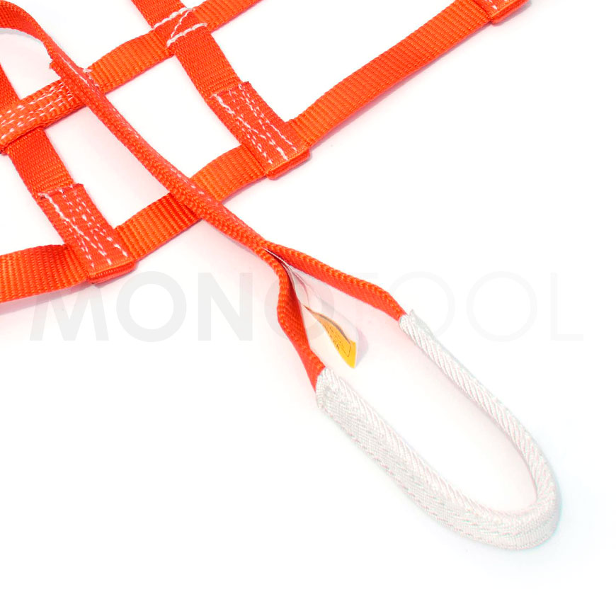 モッコ型ベルトスリング（4本吊りタイプ）150cm×150cm 使用荷重2.0t
