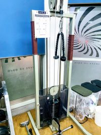 トレーニングマシーンのケーブル交換